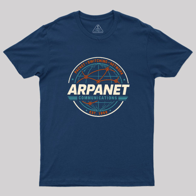 Aged Communications Emblem Geek T-Shirt