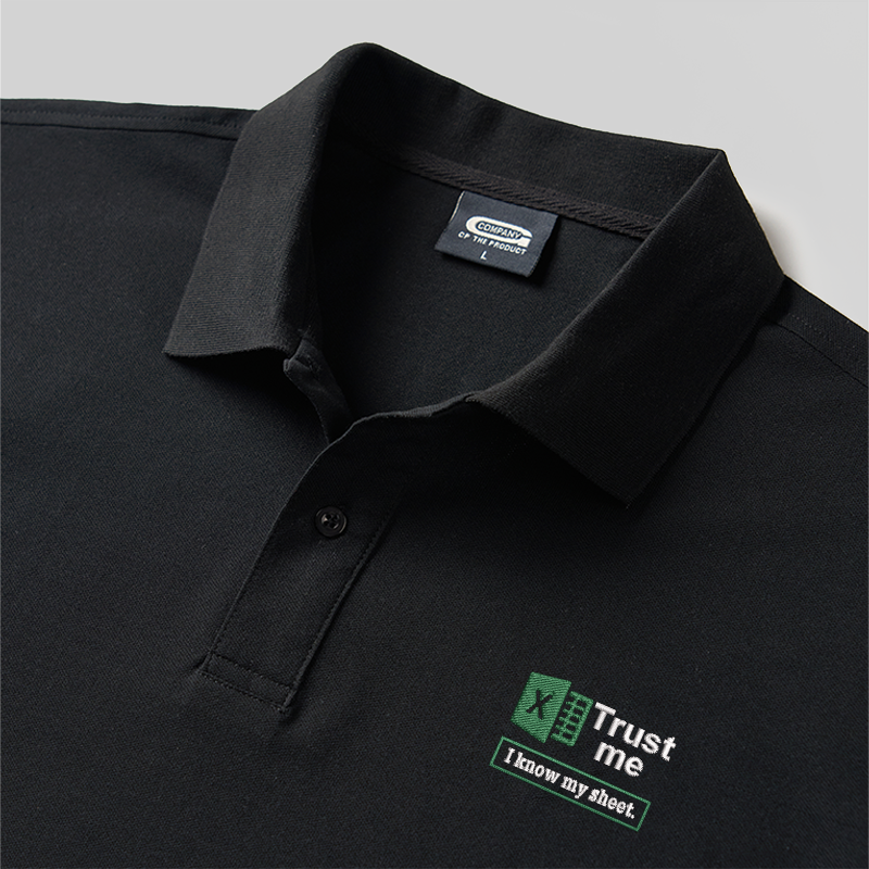 TrustGeek Embroidered Polo Shirts