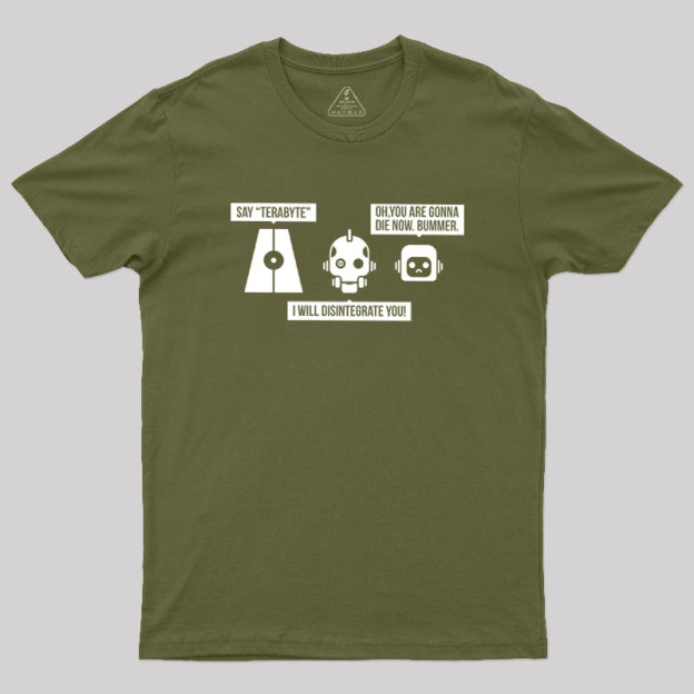Three Robots Geek T-Shirt