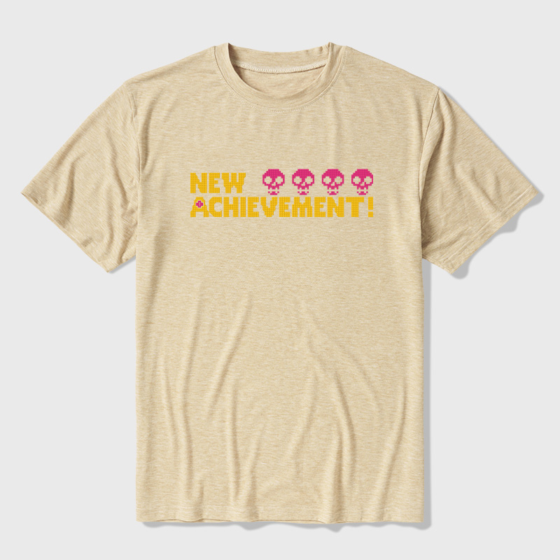 New Achievement Funny Ultra Soft Heather Tees