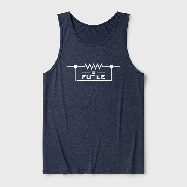 Funny Engineer Resistor Geek Science Ultra Soft Heather Tank