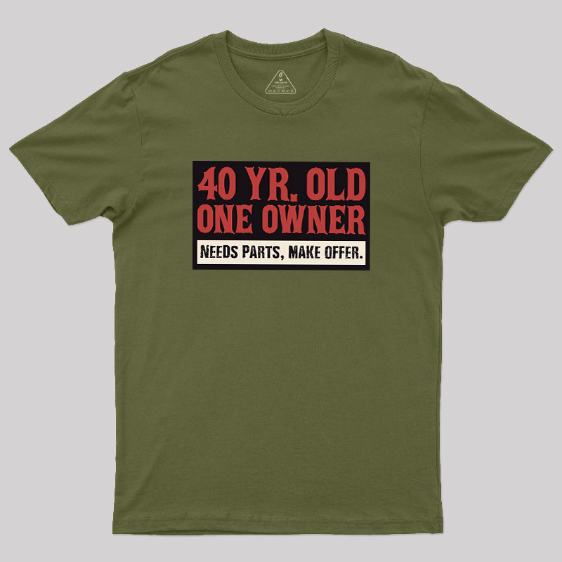 Used Model Geek T-Shirt