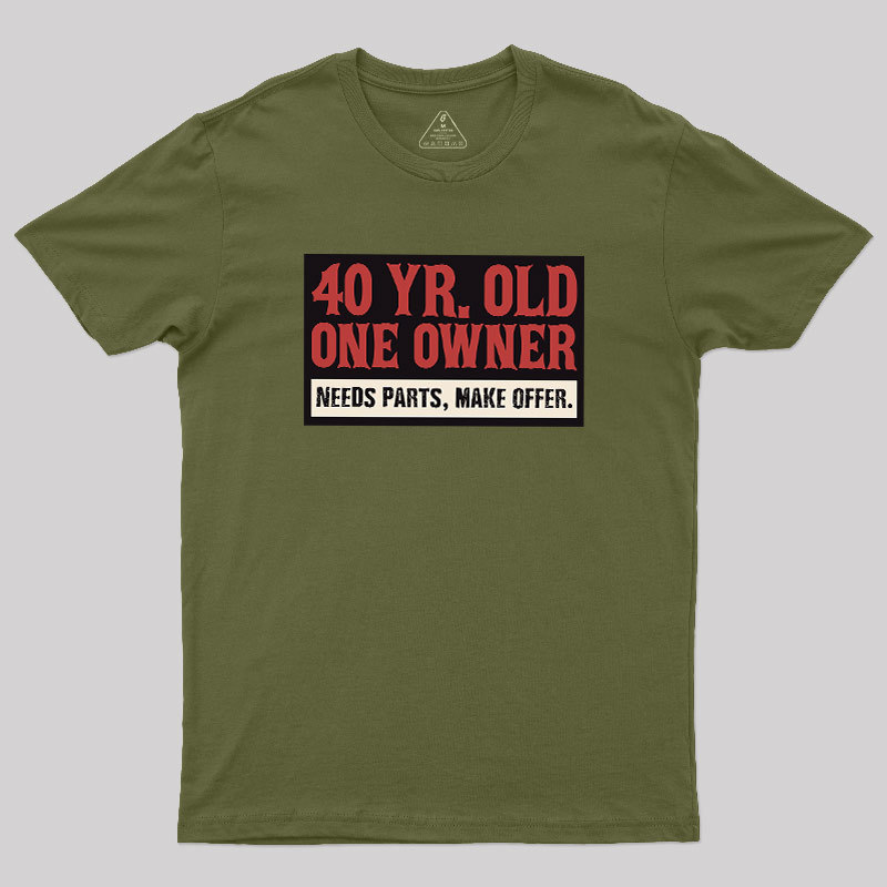 Used Model Geek T-Shirt