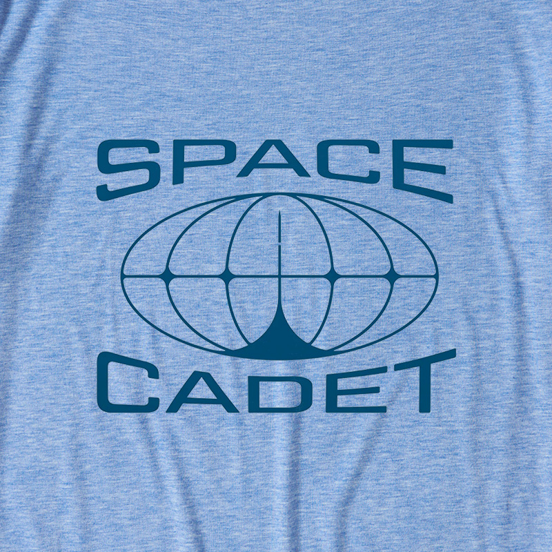 Retro Space Cadet Ultra Soft Heather Tees