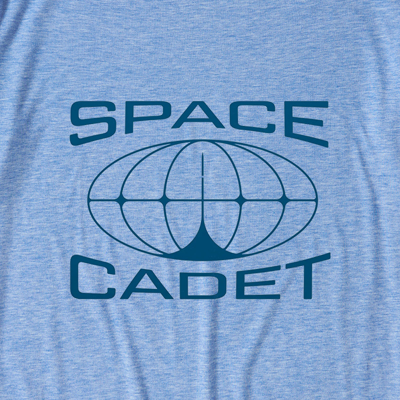 Retro Space Cadet Ultra Soft Heather Tees