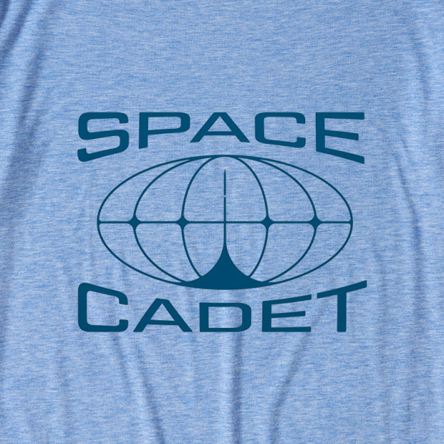 Retro Space Cadet Ultra Soft Heather Tees