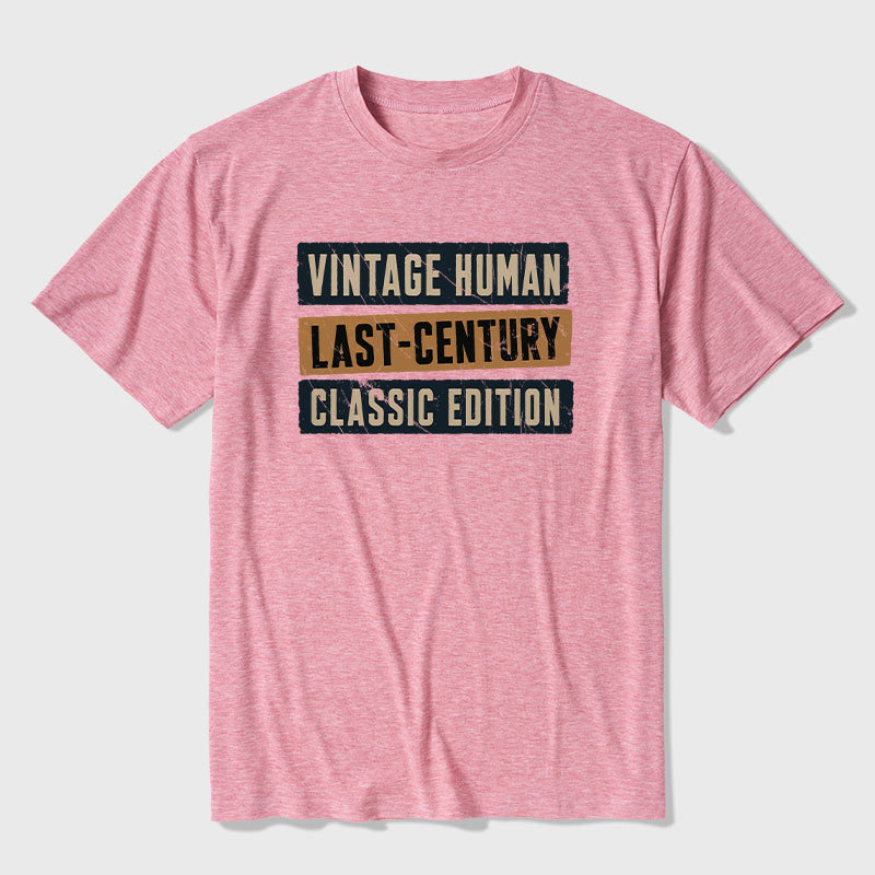 Retro Blueprint Ultra Soft Heather Tee