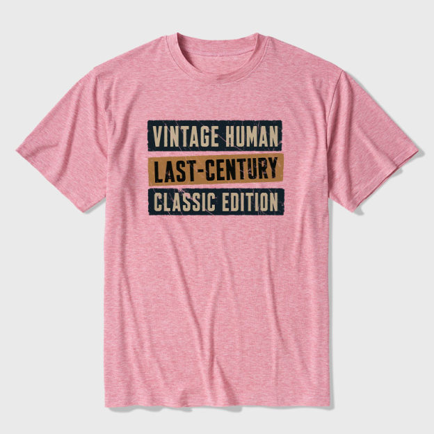Retro Blueprint Ultra Soft Heather Tee