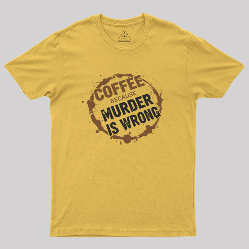 Coffee Saves Lives Geek T-Shirt