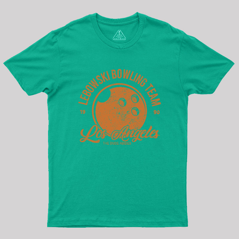 Lebowski Bowling Team Geek T-Shirt