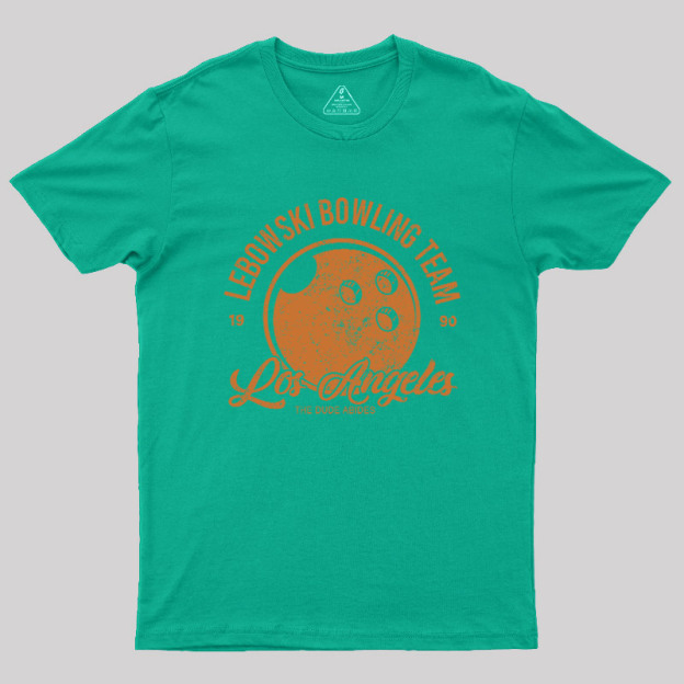 Lebowski Bowling Team Geek T-Shirt