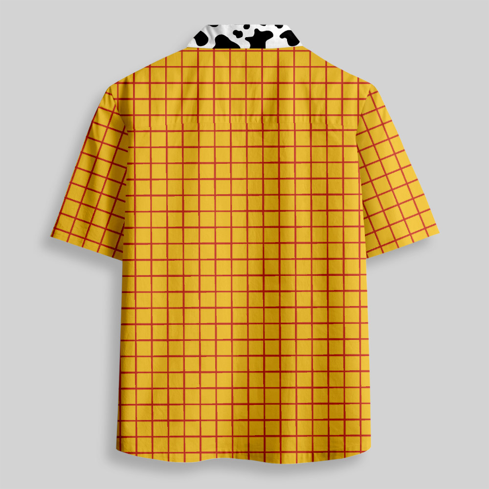 Woody Funny Button Up Pocket Shirt