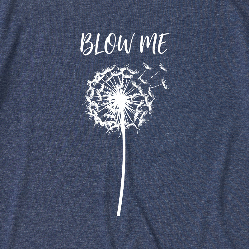 Dandelion Joke Ultra Soft Heather Tee