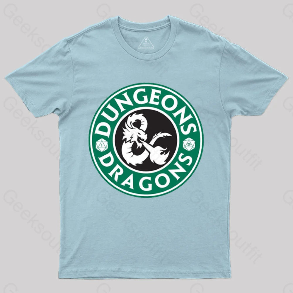 D8D Bucks T-Shirt Light Blue / S