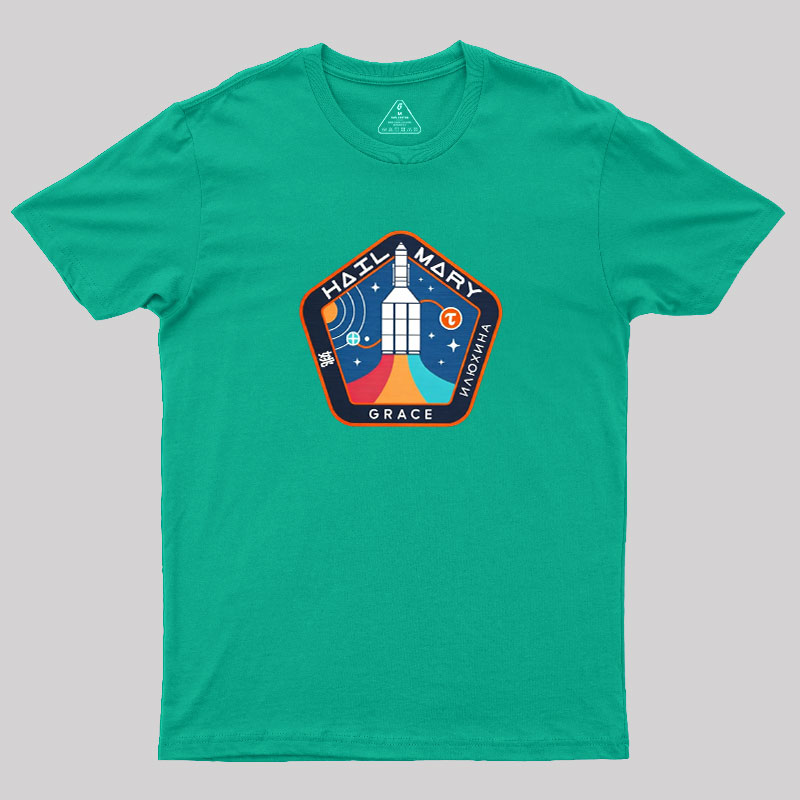 Astronaut Pi Symbol Geek T-Shirt