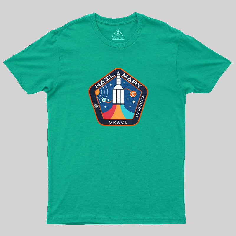 Astronaut Pi Symbol Geek T-Shirt