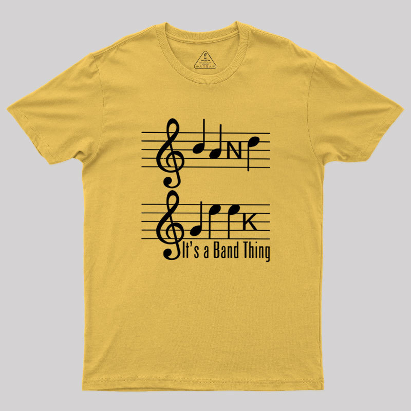 Musicians Band Geek T-Shirt
