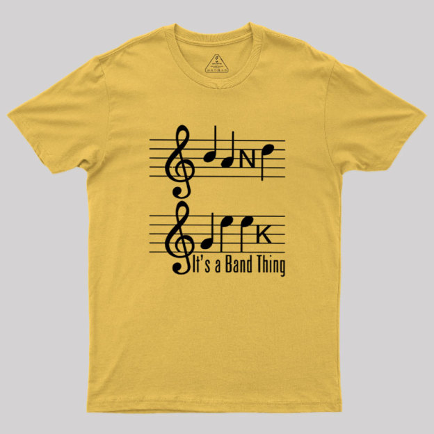 Musicians Band Geek T-Shirt