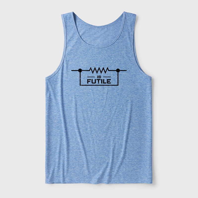 Funny Engineer Resistor Geek Science Ultra Soft Heather Tank