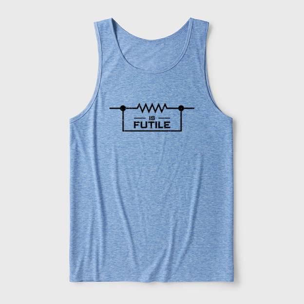 Funny Engineer Resistor Geek Science Ultra Soft Heather Tank
