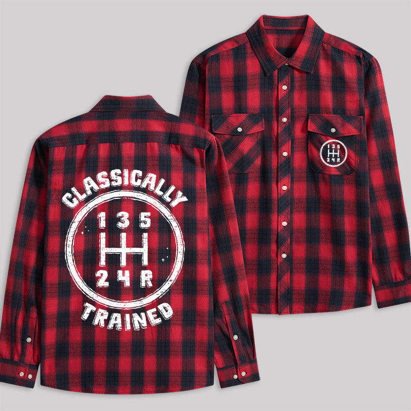 Classically Trained Plaid Flannel Shirt
