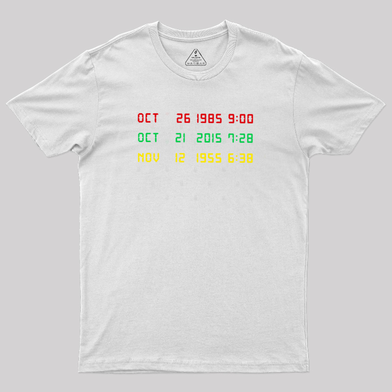 Flux Capacitor Back to the Future Geek T-Shirt
