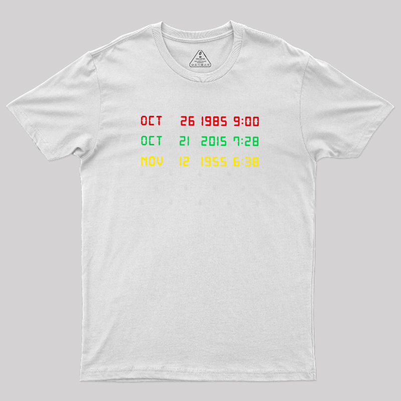 Flux Capacitor Back to the Future Geek T-Shirt