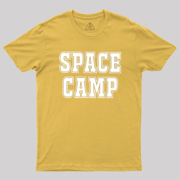 Retro 80s Space Camp University Style Geek T-Shirt