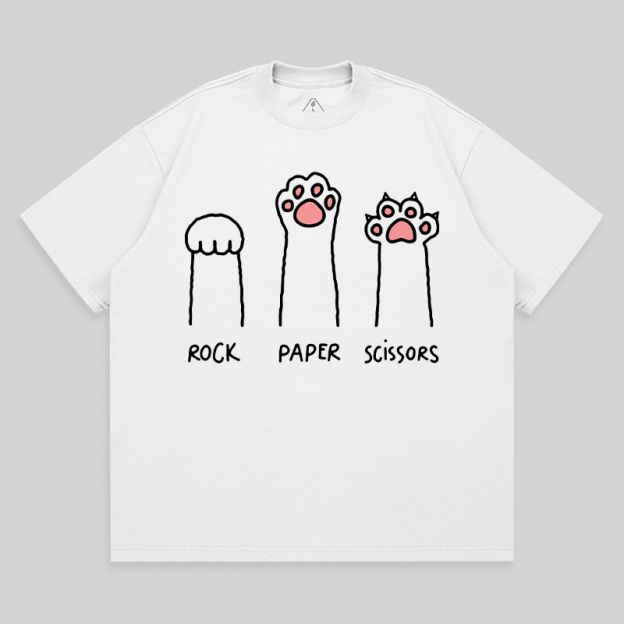 Cat Paw Unisex Oversized T-shirt