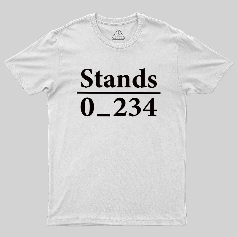 No 1 Under Stand T-shirt