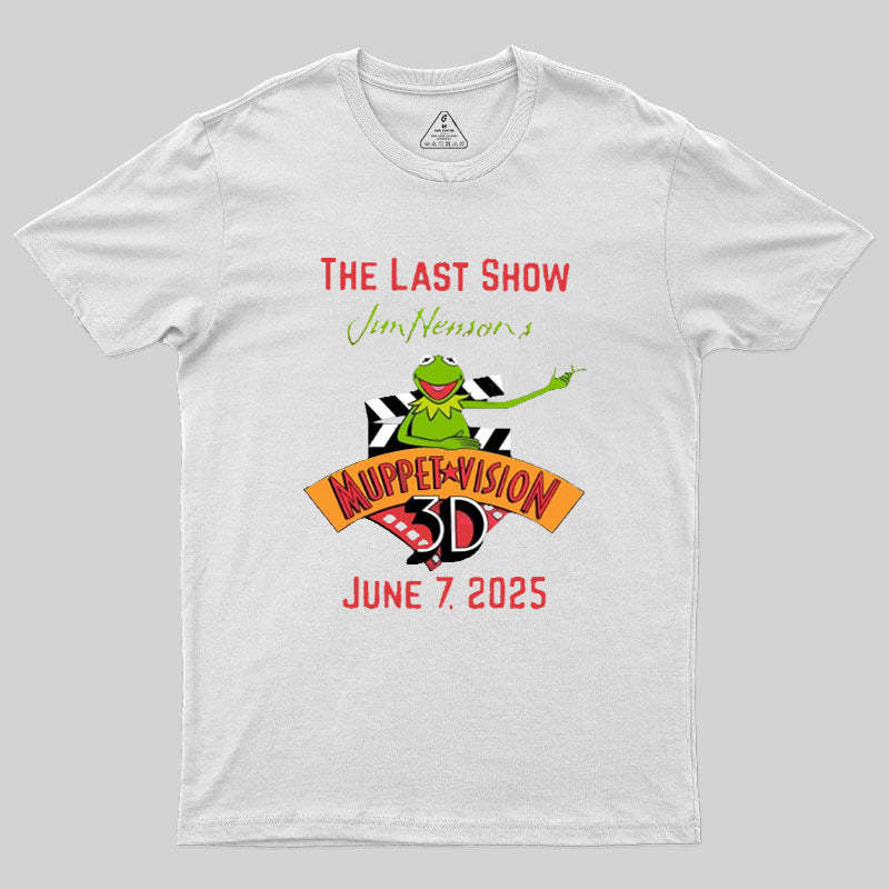 The Last Show Muppet Vision 3D Geek T-Shirt