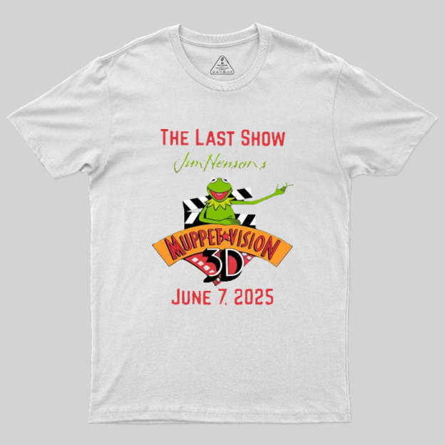 The Last Show Muppet Vision 3D Geek T-Shirt