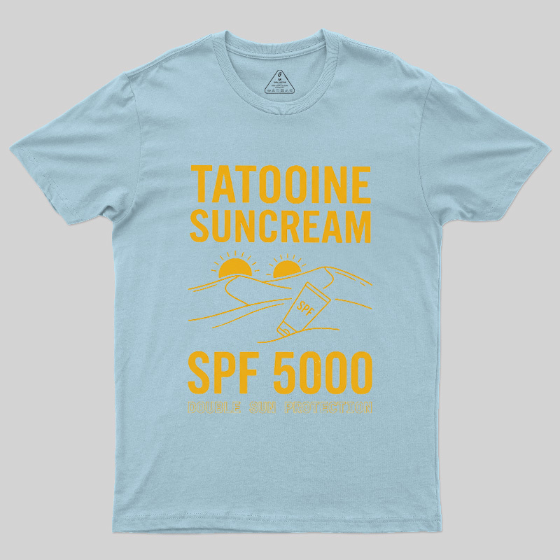 Two-Sun Desert Sunscreen Geek T-Shirt