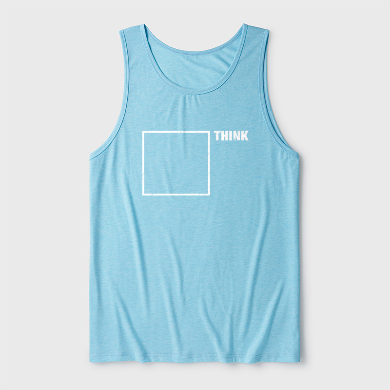 Think Outside the Box Ultra Soft Heather Tank