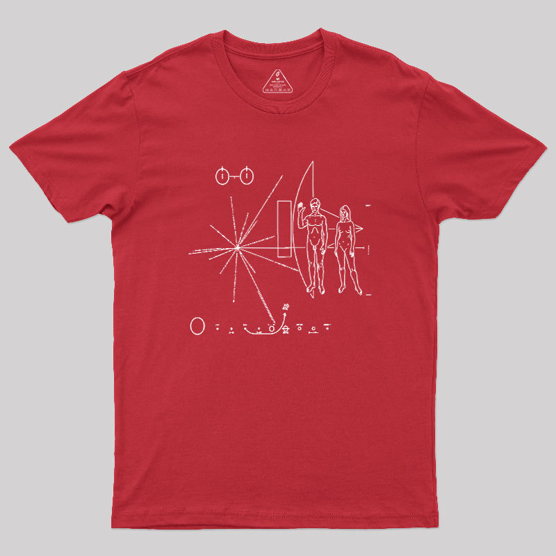 Voyager Golden Record Geek T-Shirt