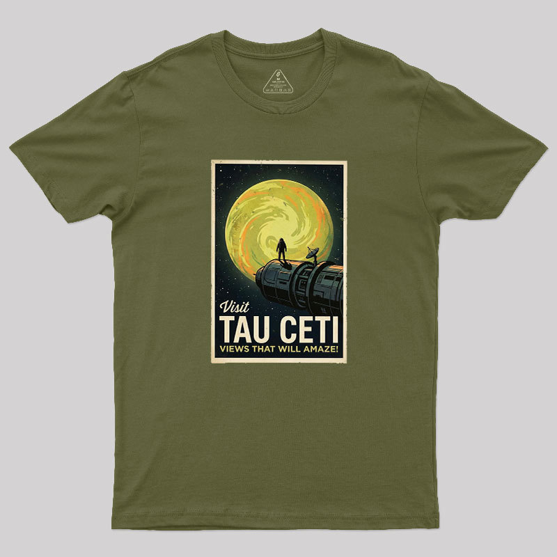 Visit Tau CETI Geek T-Shirt