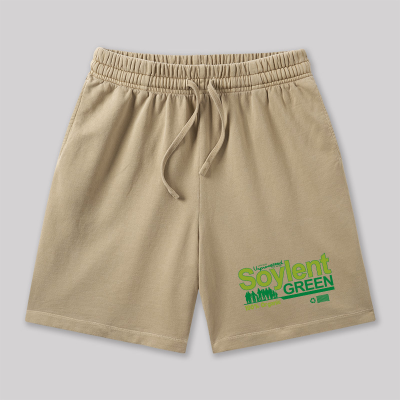 Soylent Green Geeky Washed Shorts