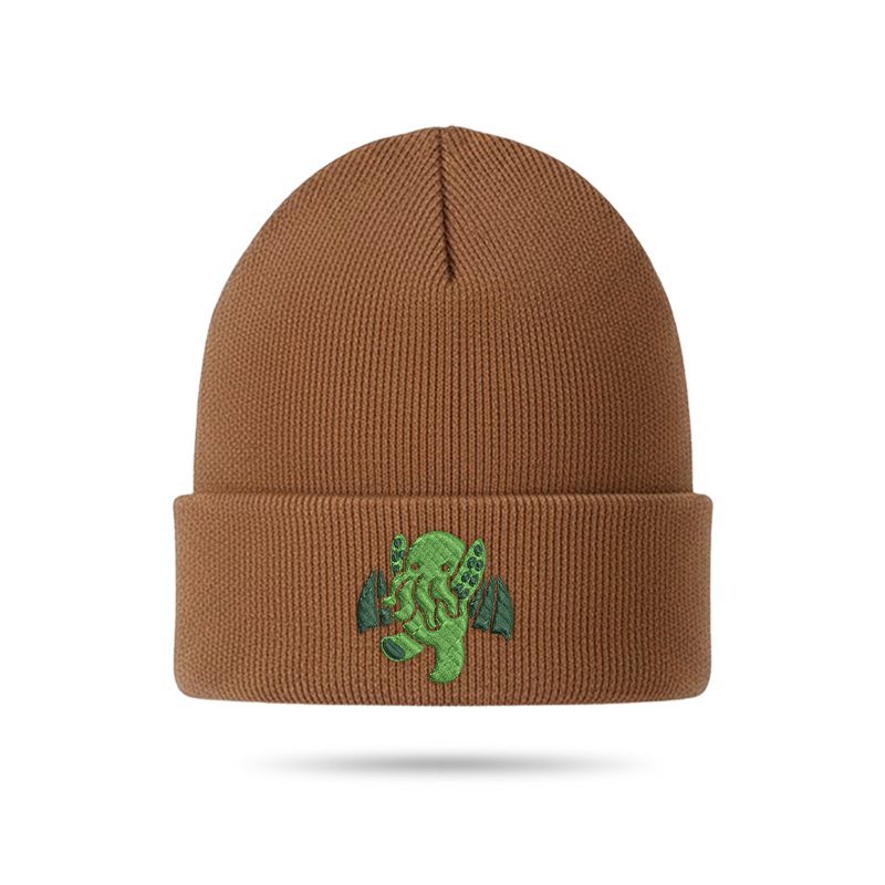 Cthulhu Geek Embroidered Beanie