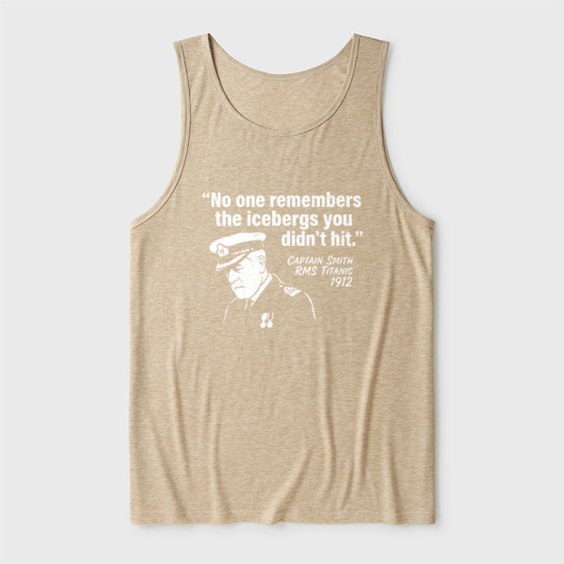 The Unseen Icebergs Ultra Soft Heather Tank