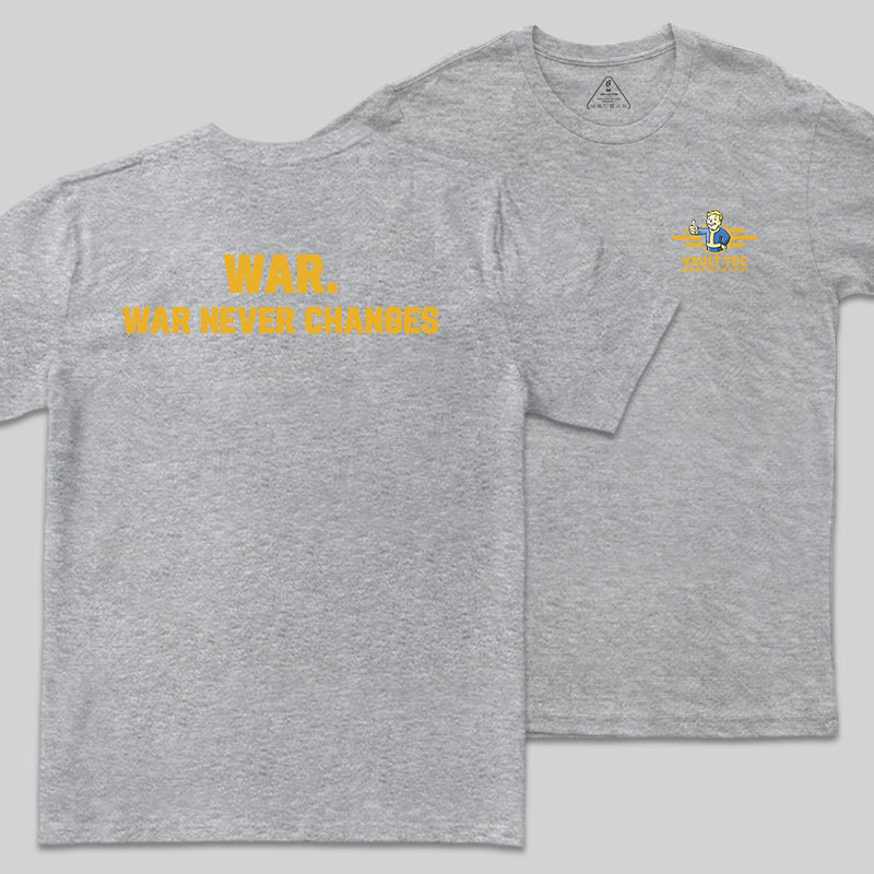 Eternal War Front and Back printing Geek T-Shirt