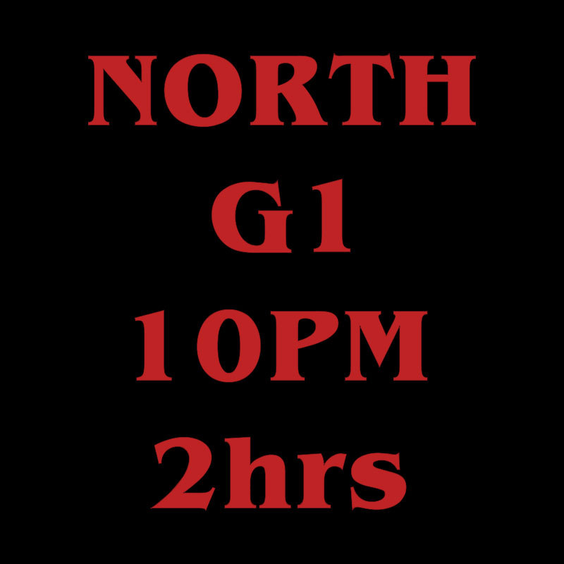 NORTH G1 10PM 2h Geek T-Shirt