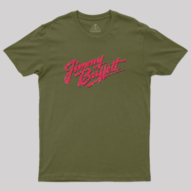 Jimmy Buffett Retro Style Geek T-Shirt