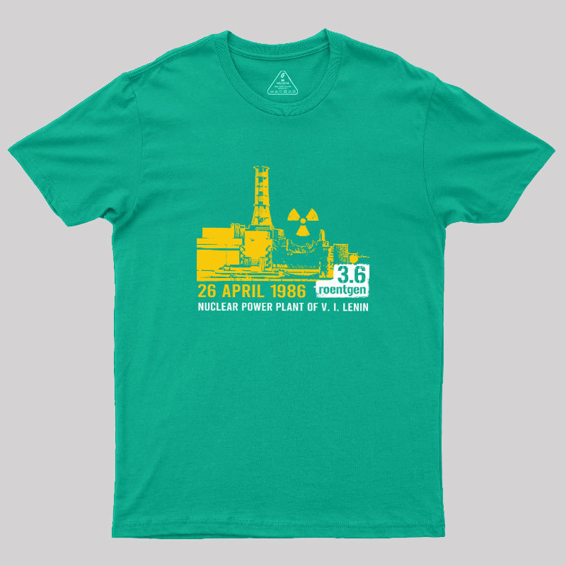 Chernobyl 3.6 Roentgen Geek T-Shirt