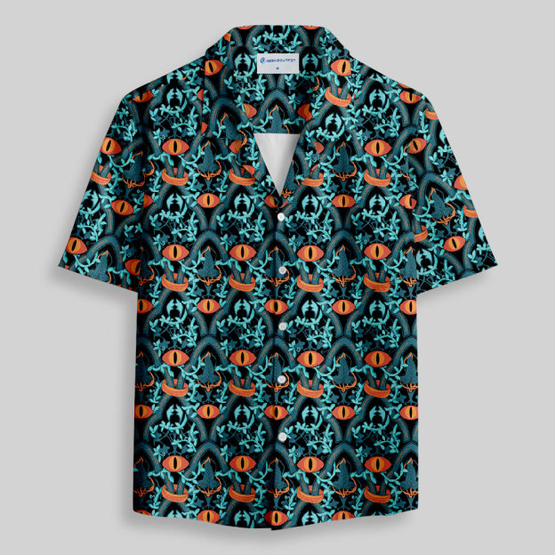 Eye of Sauron Button Up Pocket Shirt