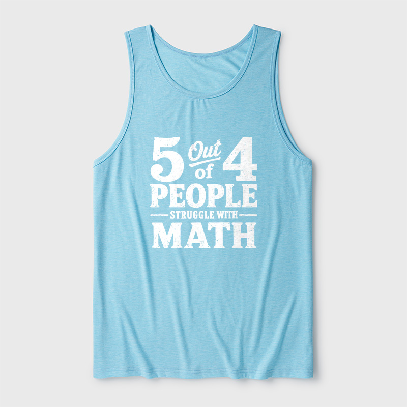 Struggle With Math Ultra Soft Heather Tank