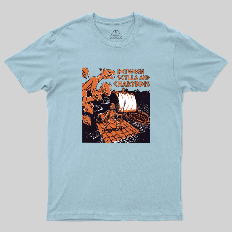 Scylla & Charybdis Greek Myth Graphic Geek T-Shirt