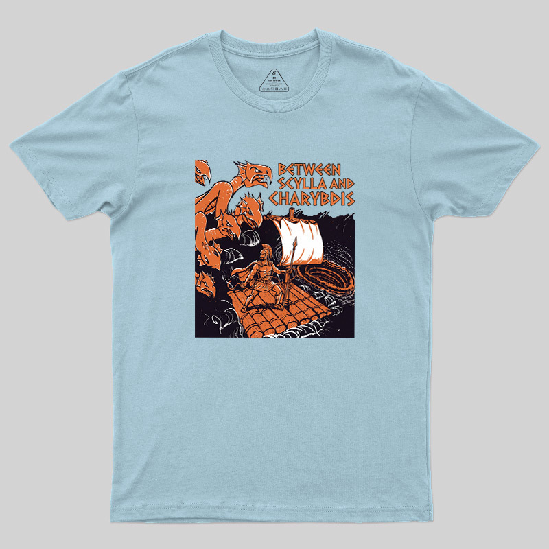 Scylla & Charybdis Greek Myth Graphic Geek T-Shirt