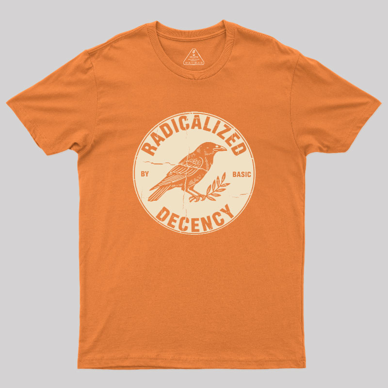 Radicalized By Basic Decency Geek T-Shirt