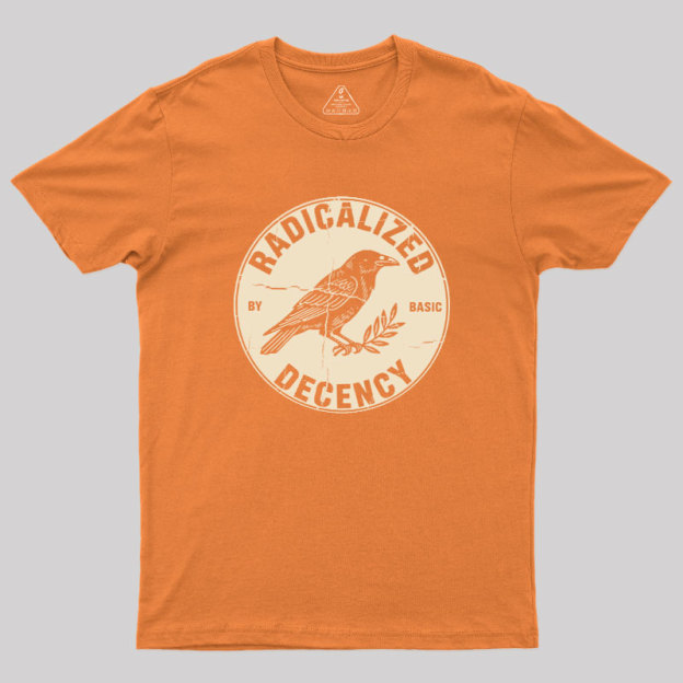 Radicalized By Basic Decency Geek T-Shirt