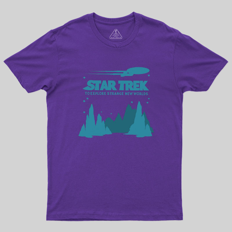 Explore New Worlds Geek T-Shirt